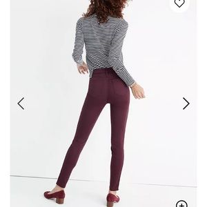 Tall 10" High-Rise Skinny Sateen Jeans